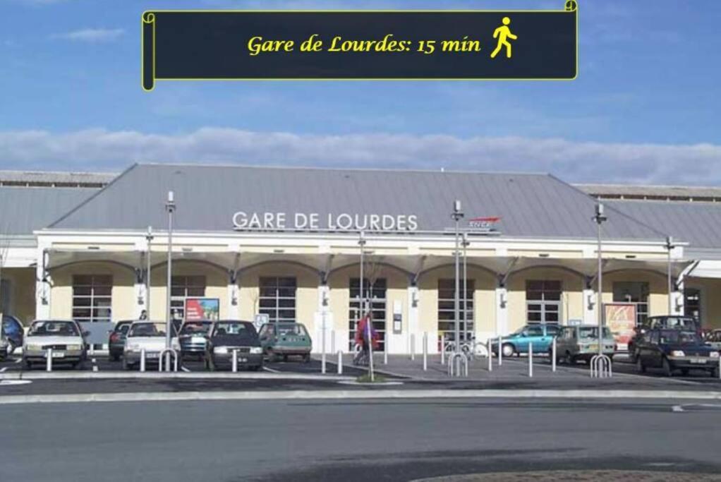 Le Glamour *Studio *Parking Prive* *Wifi*Calme* ルルド エクステリア 写真
